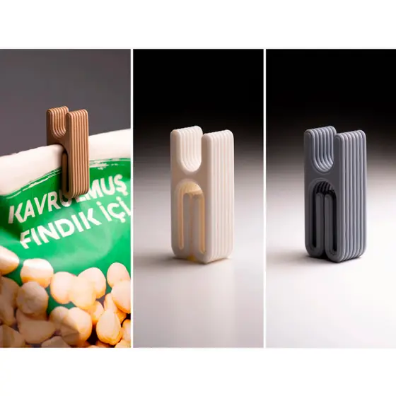 Kit 4 Prendedor Vedação Hermética Para Alimentos