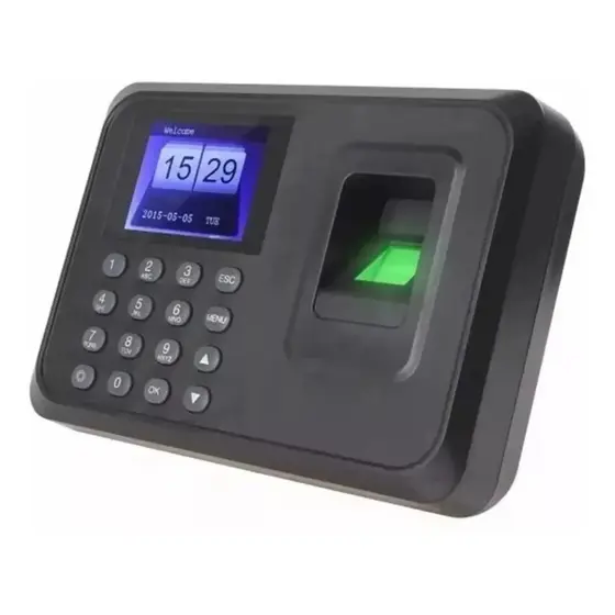 Relógio De Ponto Com Biometria Idioma Português