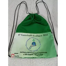 Sacochila personalizada sacola