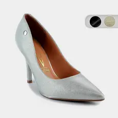 Scarpin Vizzano Festa Stiletto Salto Alto Brilho Feminino 11841101