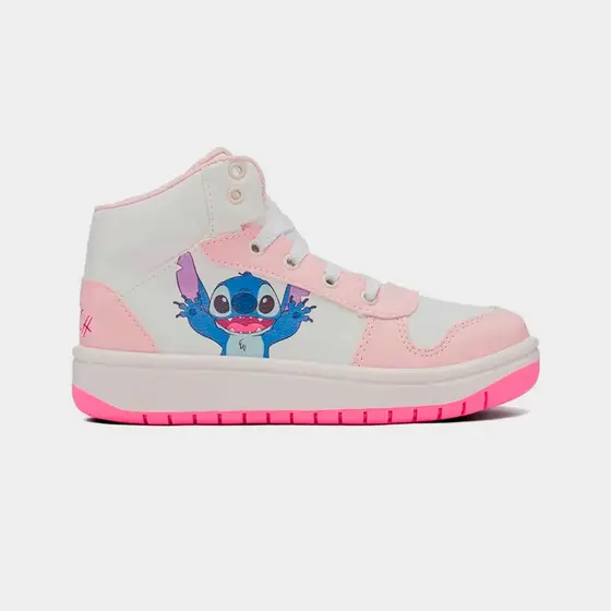 Tenis Disney Lilo & Stitch Cano Medio Menina DST09DY