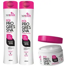 Kit Capilar Shampoo Condicionador e Máscara Capilar Pós Progressiva Mahair Promoção!