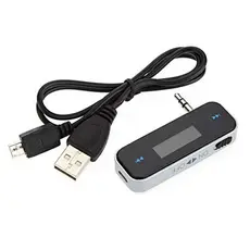 Transmissor Fm Portátil P/Celular Notbook Pc Áudio Tv