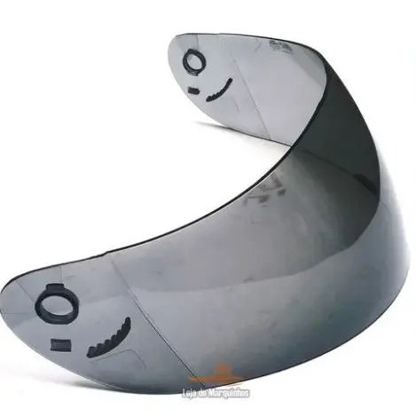 Viseira V21 Revolution Rider Antigo Fume Polivisor 1717f