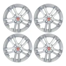 Jogo Calota Fiat Argo 2021 Aro 14 4un Tiger Cb0038pta