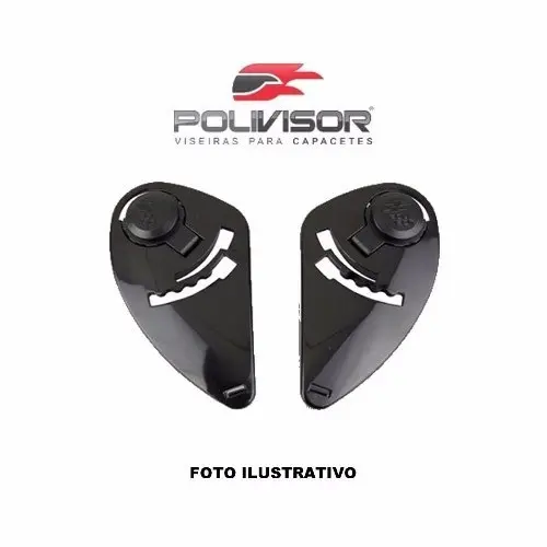 Kit Reparo Capacete Vaz V10 V100 M1 M2 mod. novo Com Botao - Polivisor 1178p