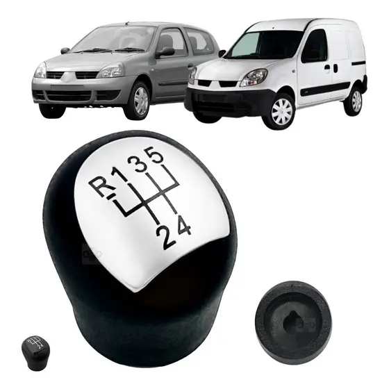 Manopla Bola Cambio Para Renault Clio Scenic Symbol Kangoo