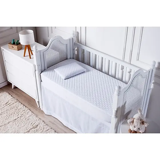 Capa Impermeável Para Cama de Berço Side