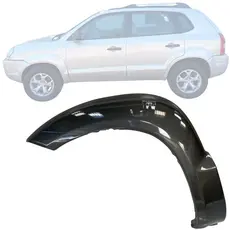 Alargador Moldura Paralama Dianteiro Tucson 2005 A 2013 Lado esquerdo aplique