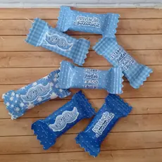 Bala Personalizada Novembro Azul Mimos para Clientes com Logo | 50 e 100 Unidades