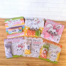 Card com Bala para Páscoa | Mimo para Cliente | Lembrancinha de Páscoa