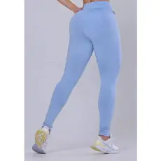 Calça Azul Claro Leg Legging Suplex Levanta Bumbum Tecido Grosso Premium Promoção Envio Rápido