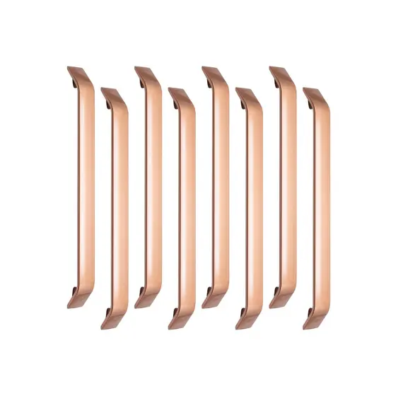 8 Pçs Puxadores Para Moveis Barça Porta De Guarda Roupa Armario 256mm