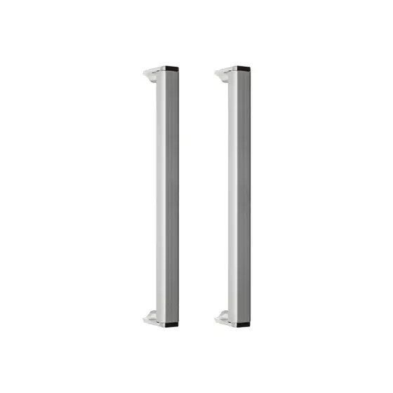 2 Pçs Puxadores De Armário Porta Guarda Roupa Round Slim