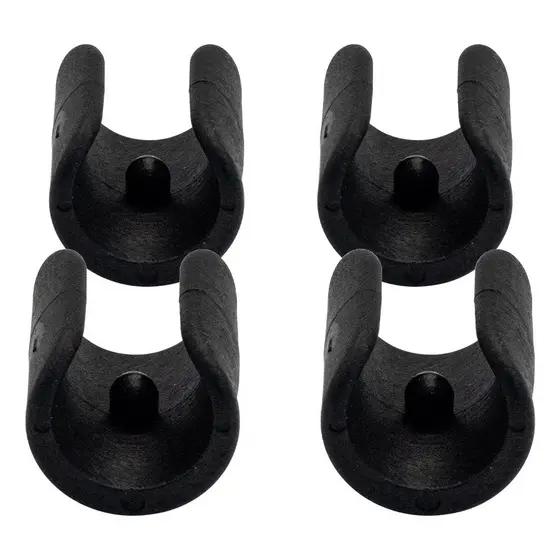 4 Sapatas Para Cadeira Mesa E Tubo Metalon 5/8 Pol Pe Tampa