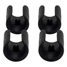 4 Sapatas Para Cadeira Mesa E Tubo Metalon 5/8 Pol Pe Tampa
