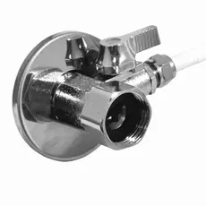 Adaptador P/ Filtro de água Entra1/4 C/ Registro Rosca 1/2