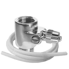 Adaptador Filtro De Água C/ Regulagem + 2m Mangueira 3/8