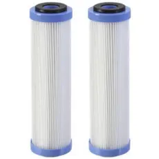 Kit 2 Refil Filtro Água 9.3/4 Plissado Lavável Caixa D'água