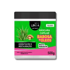 Mascara Capilar Babosa + Oleos Especiais Hidratação e Nutrição 500g