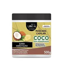 Mascara Capilar Coco das Poderosas Oleo de Coco + Manteiga de Karite