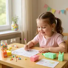 Kit 4 Mini Marca Texto Tons Pasteis Infantil Colecionável Gatinho Kawaii Boow