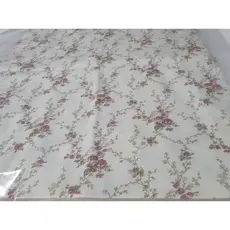 Tecido de Algodão Floral Rosê Rosa Antigo 1,50 Largura x 1m Comprimento 100% Algodão
