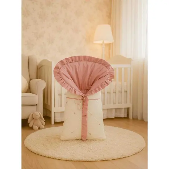 Saco Carregar Bebê Menino 100% Algodão - Porta Bebê Dormir Bordado Azul bebe e branco 100% Algodão Azul Saquinho Bebe