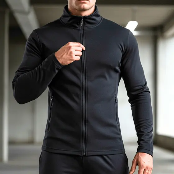 Jaqueta de Treino Masculina Casaco Térmico