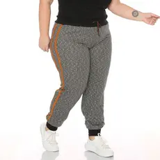Calça Plus Size Jogger Feminina Moda Fitness Caminhada Moda Casual