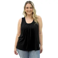 Regata Bata Soltinha Franzida No Decote Blusinha Viscolycra Feminina