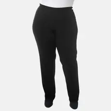 Calça Canelada Feminina Plus Size Lisa Inverno Do G Até G4 Moda Mulher Confortável E Elegante