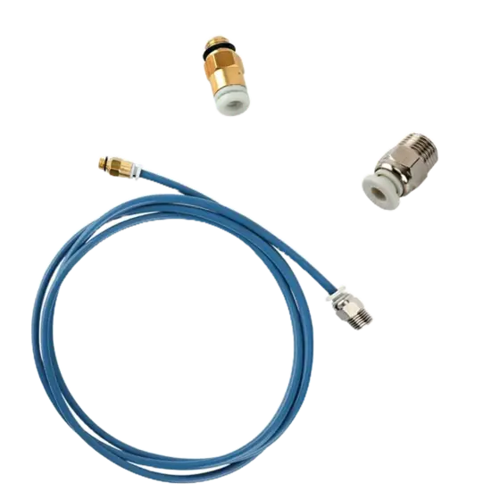 Tubo Ptfe 1,75mm c/ Conectores - Tipo Capricorn