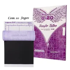 10 Hectograficos (Stencil Tatoo) Magisterio Decalque U20