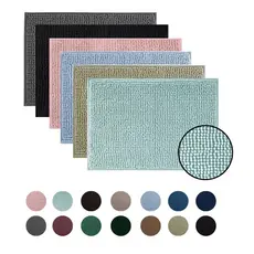 Kit 2 Tapete Banheiro 40x60 Bolinha Dedinho Antiderrapante Microfibra Macarrão Várias Cores