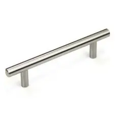 Puxador Haste Inox Escovado Redondo 160mm Gavetas Armários