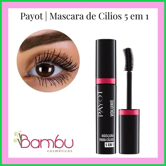 PAYOT | Máscara de Cílios 5 em 1 | Alongamento, Volume ou À Prova D’Água