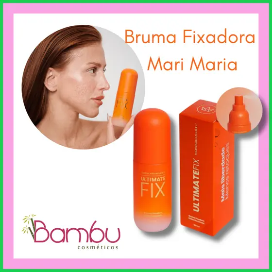 Mari Maria | Bruma Fixadora Primer – Aloe Vera, Niacinamida, Hidratação e Controle de Oleosidade