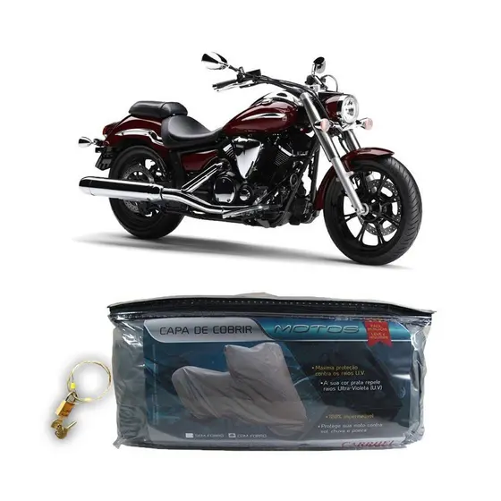Capa com cadeado para cobrir YAMAHA XVS 950 MIDNIGHT STAR GG(199)