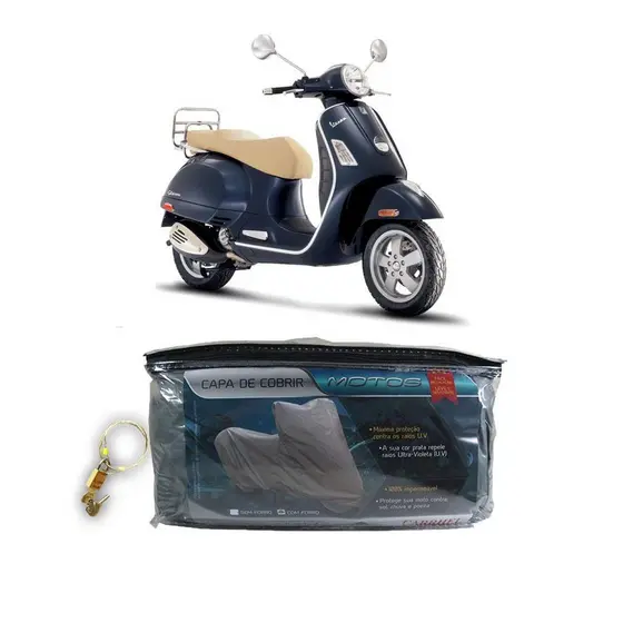 Capa com cadeado para cobrir PIAGGIO Vespa GTS 250 IE 244CC P(204)