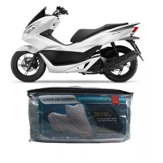Capa cobrir Honda PCX 100% impermeável com CADEADO (M205)