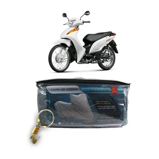 Capa com cadeado para cobrir HONDA Biz 125+ P(204)