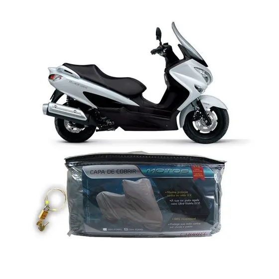 Capa com cadeado para cobrir SUZUKI Burgman 125 CC P(204)