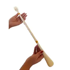 1 ou 2 Calçador De Sapato Longo 50cm Multiuso Prático Coçar Costas Mãozinha