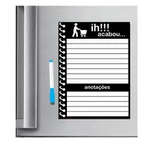 Planner anote tudo no refrigerador magnético imã de geladeira