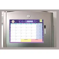 Imã Vertical Lousa Magnética Organização Recados com caneta