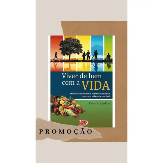 LIVRO VIVER DE BEM COM A VIDA - Paulo Bordino