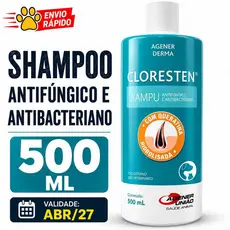 Shampoo Cloresten Antibacteriano Agener Dr.clean 500 MI