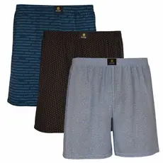 Kit 3 Samba Canção Masculino Liganete Confortável Leve Macio Respirável Cueca Solta Adulto D'Luxe Premium