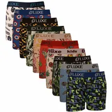 Kit 2 Cueca Boxer Infantil Microfibra Estampada Conforto